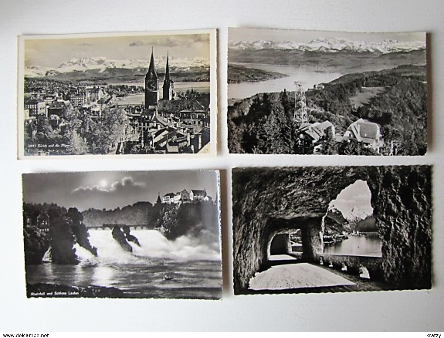 SUISSE - Lot 126 - 50 anciennes cartes postales différentes