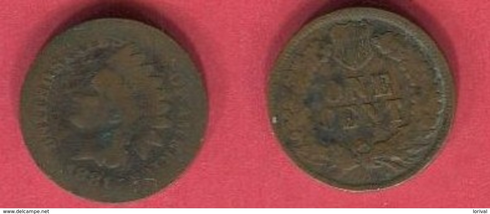 1881  B 2 EUROS - 1859-1909: Indian Head