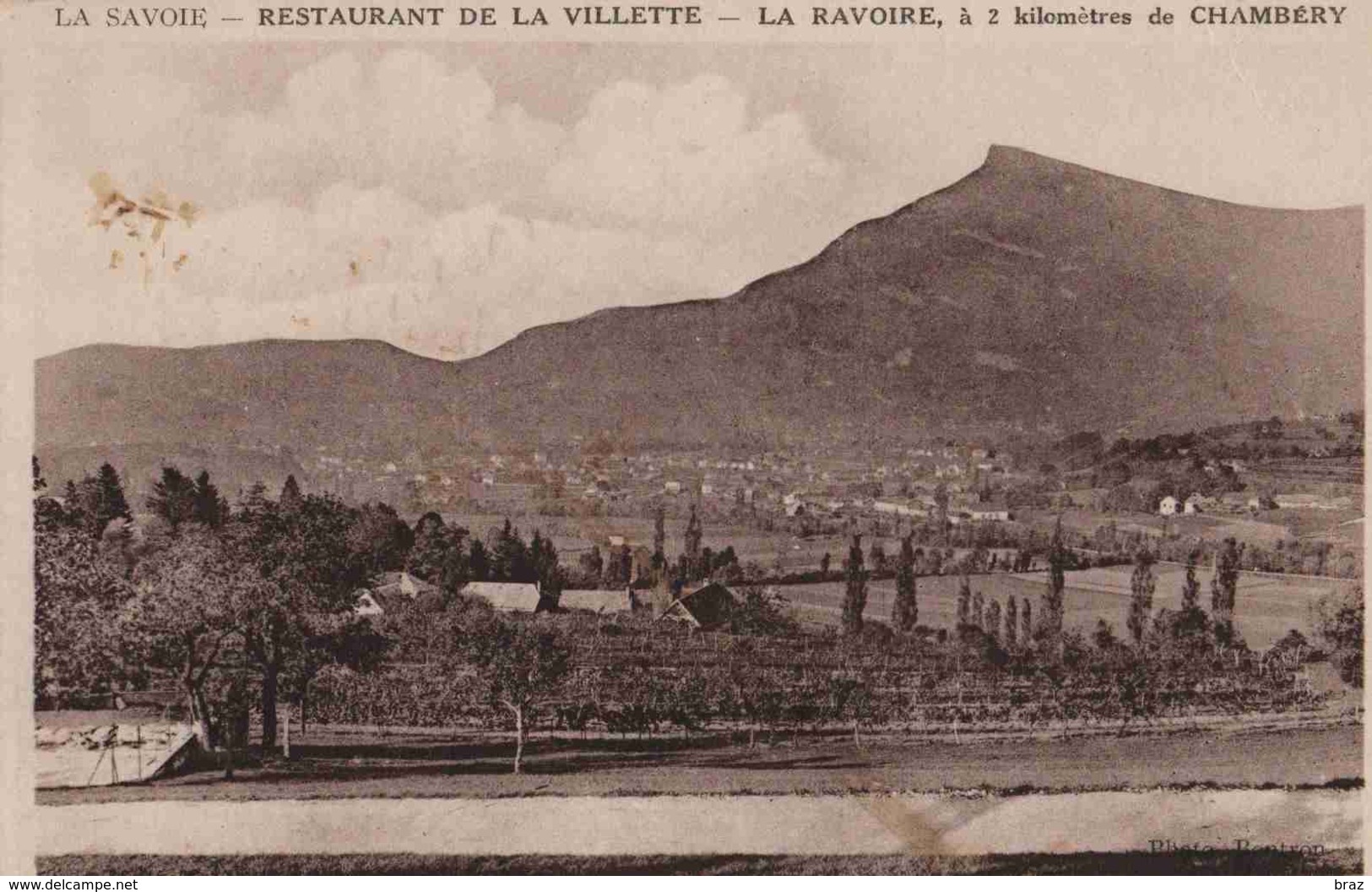 CPA   La Ravoire  Restaurant De La Vilette - La Ravoire