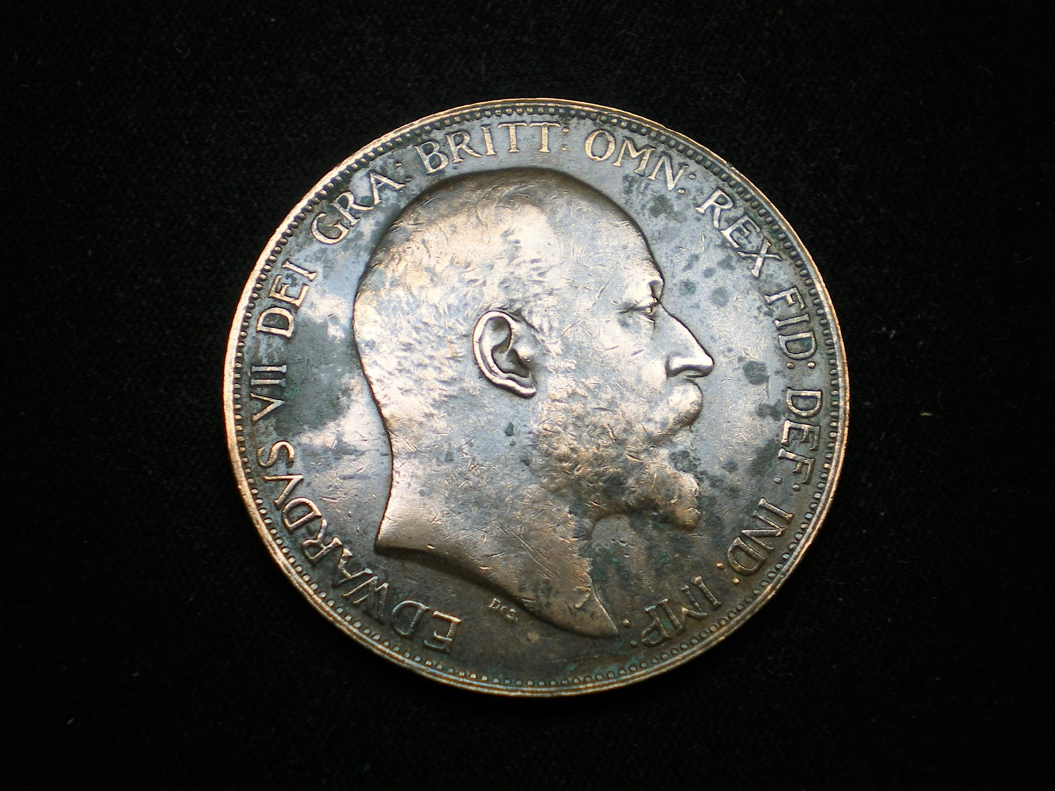 ONE PENNY EDOUARD VII  GRANDE BRETAGNE 1906   (lot Sct N°63) - D. 1 Penny