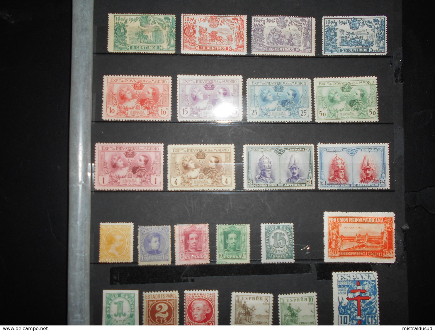 Collection , Espagne 24 Timbres Neuf - Collections (sans Albums)