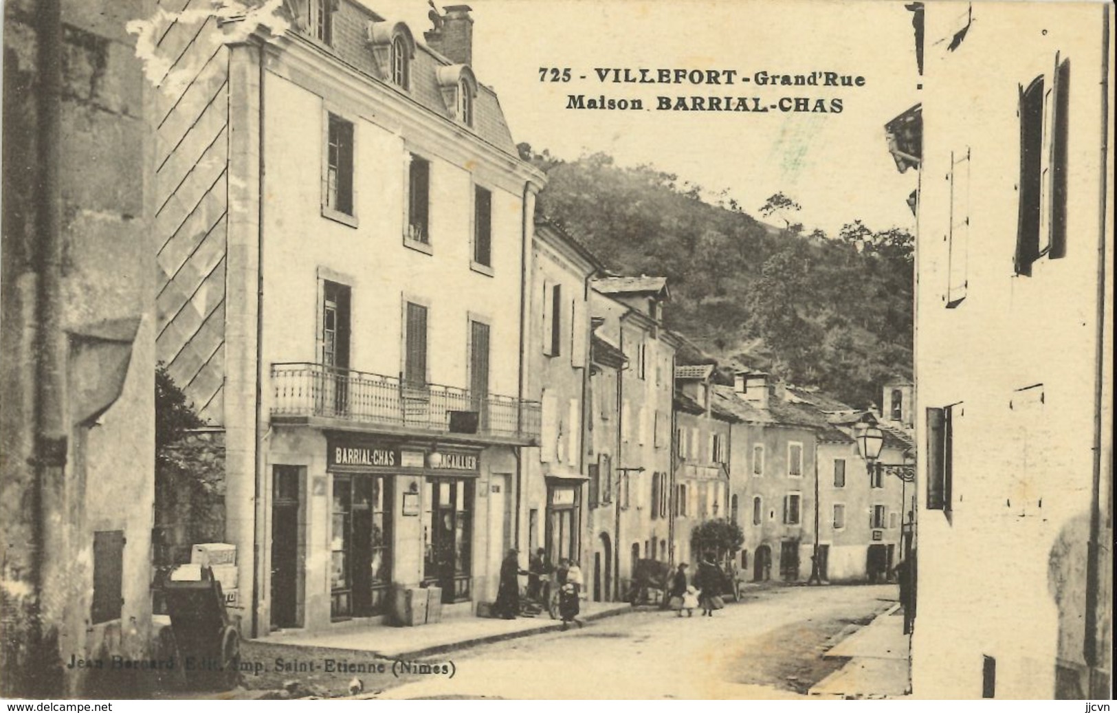 48 - Villefort - Grand Rue - Maison Barrial-Chas - Villefort