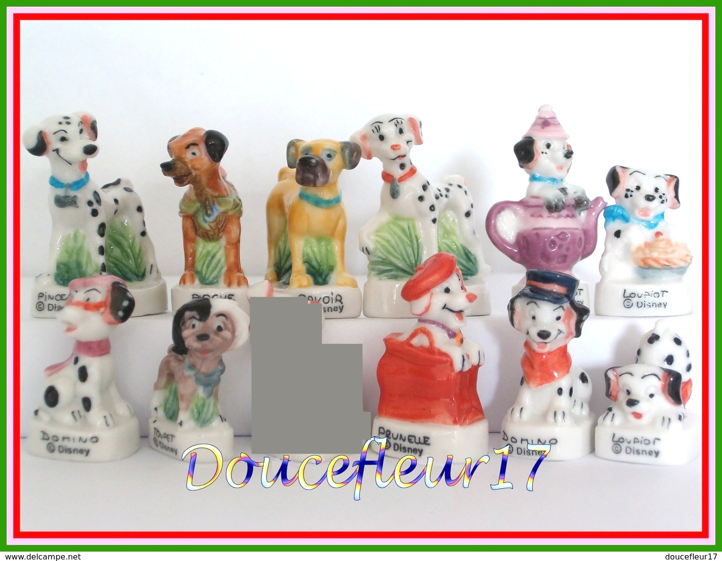 Dalmatiens Les 102 .. 11 Fèves .. (pan 0042) - Disney