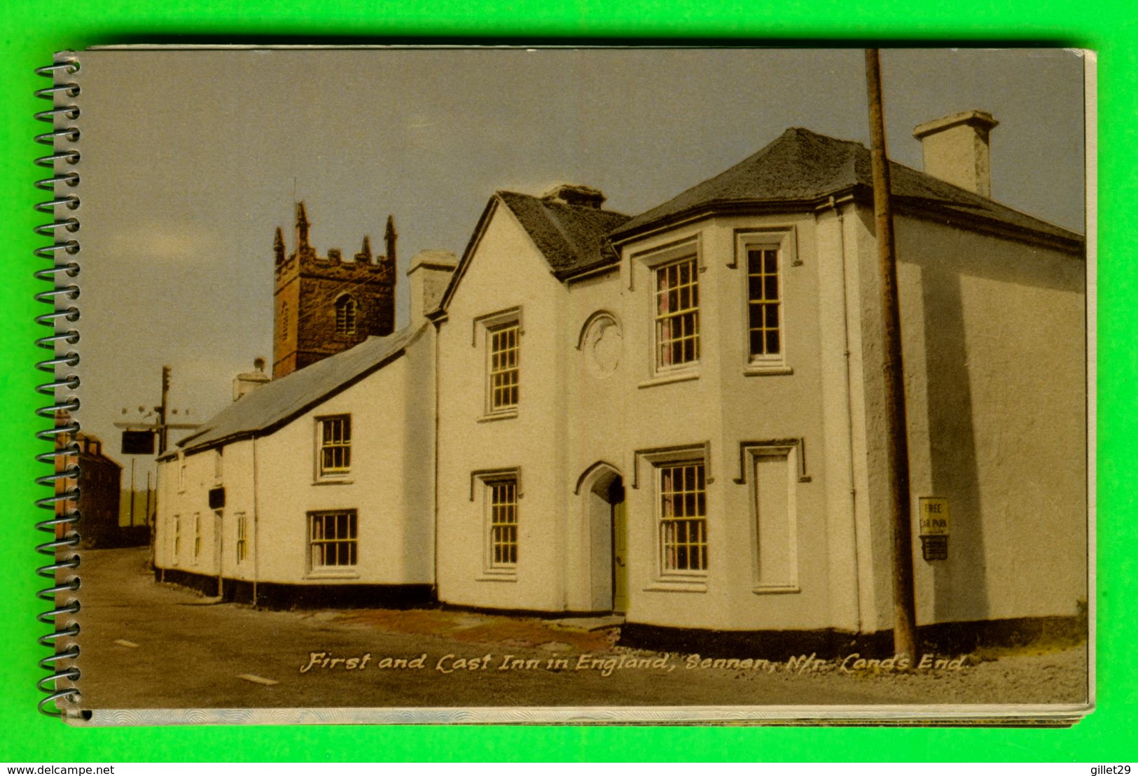 LAND'S END, CORNWALL, UK - ALBUM OF 10 COLOURED VIEWS - - Land's End