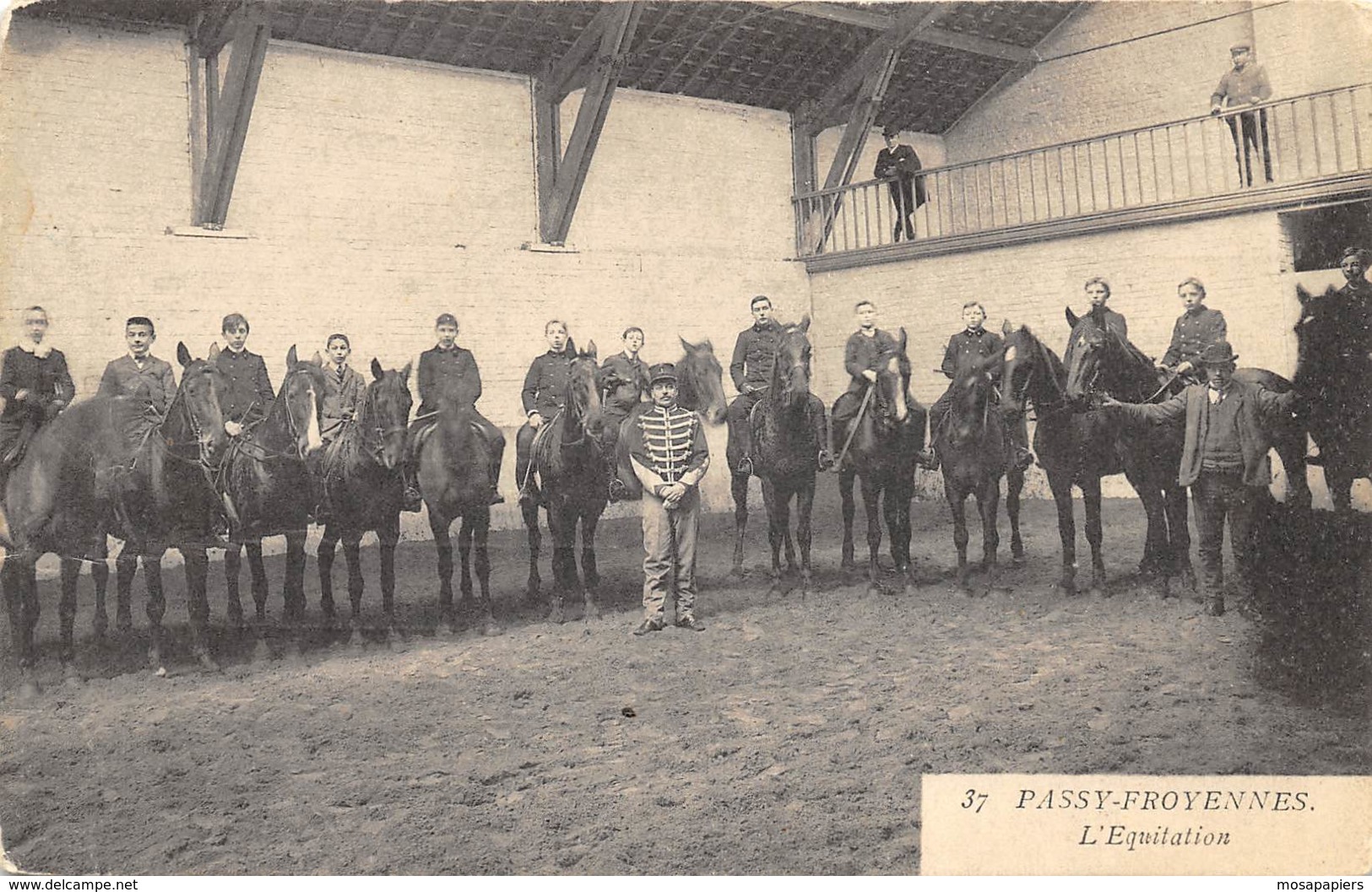 Passy-Froyennes - Animée, L'Equitation - Tournai