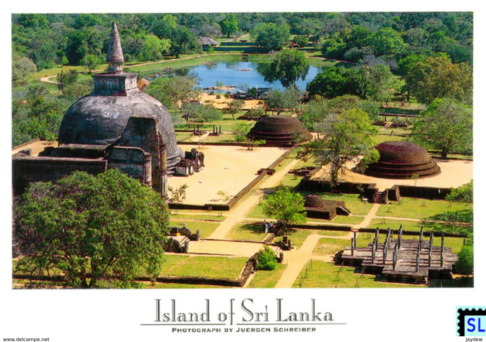 Sri Lanka Postcards, Polonnaruwa, UNESCO, Postcrossing - Sri Lanka (Ceylon)