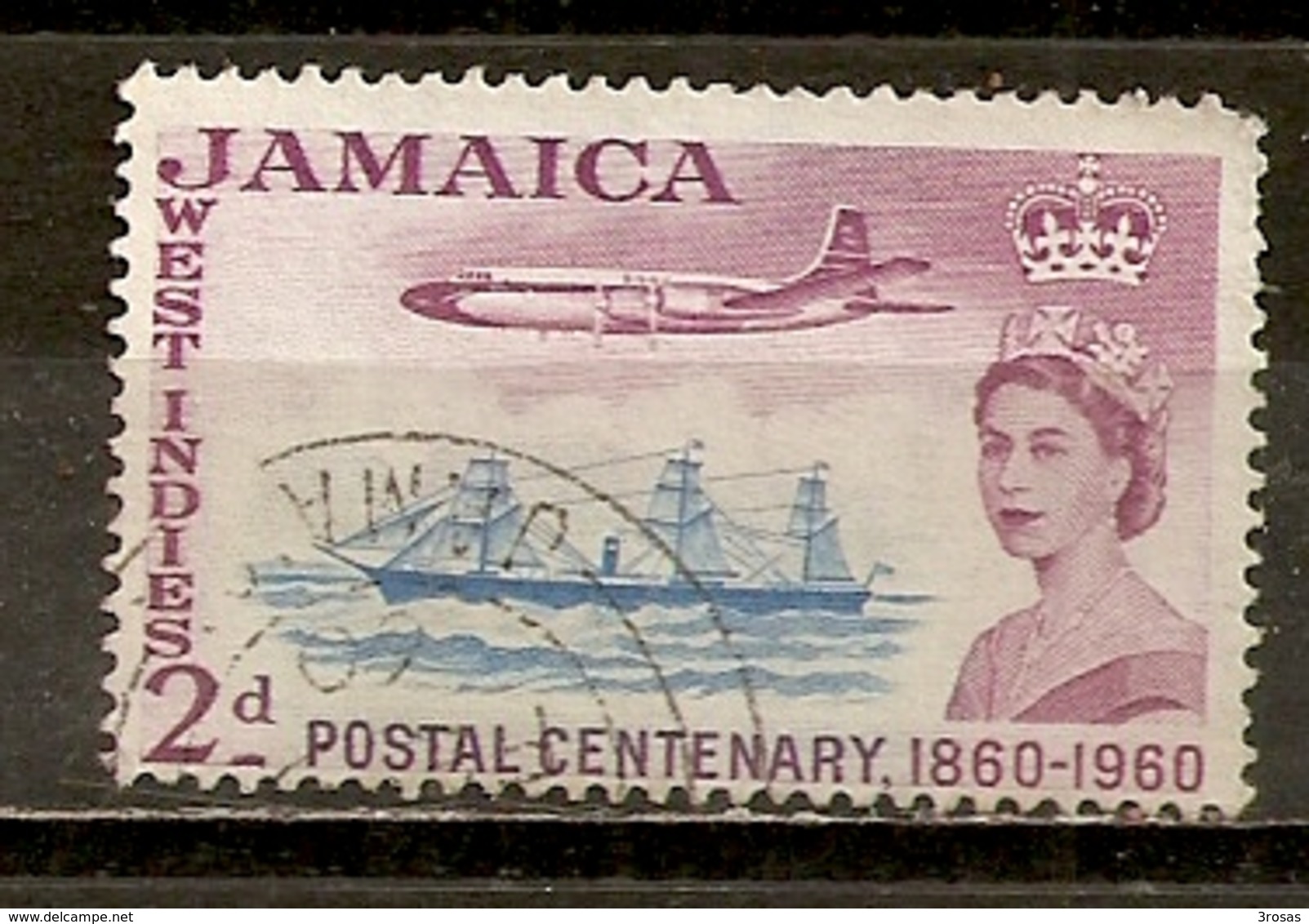 Jamaique Jamaica 1960 Postal Services Obl - Jamaica (1962-...)