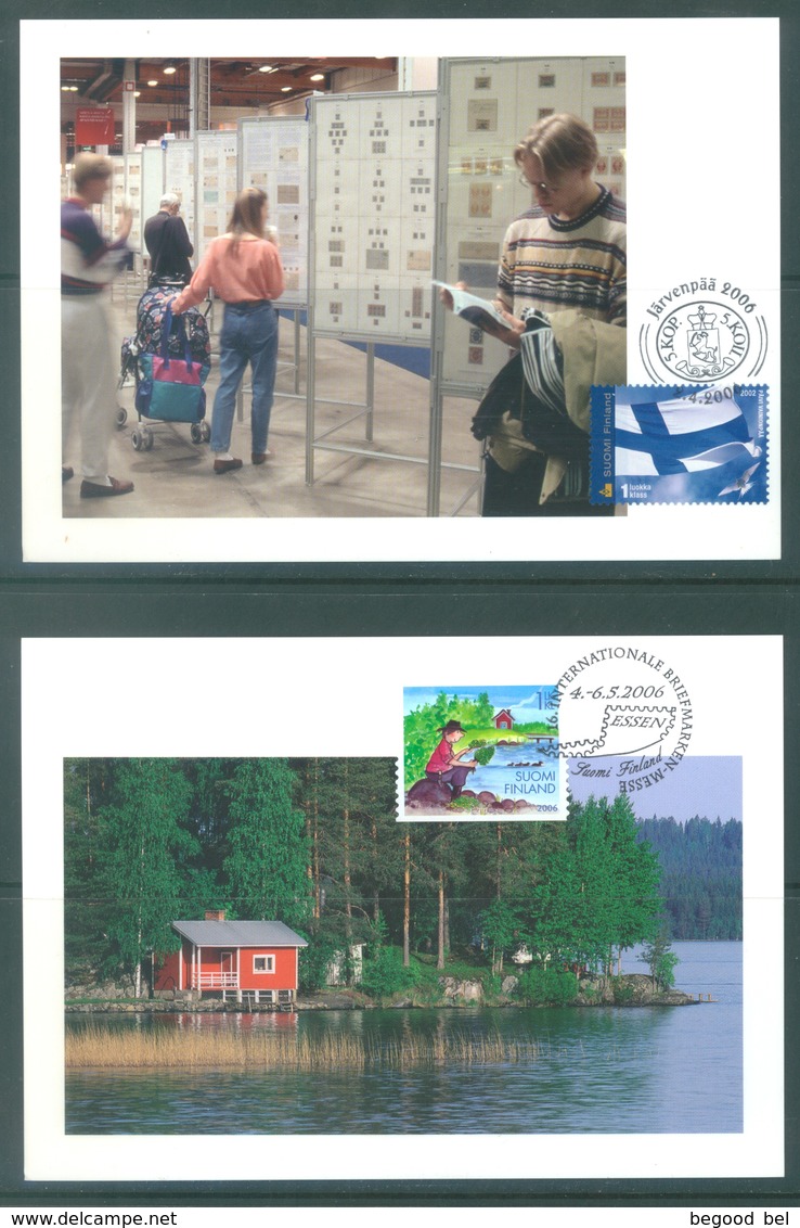 FINLAND  - 2006 -  CM/MK - 8 MAXIMUM CARDS  - Lot 18915 - Tarjetas – Máximo