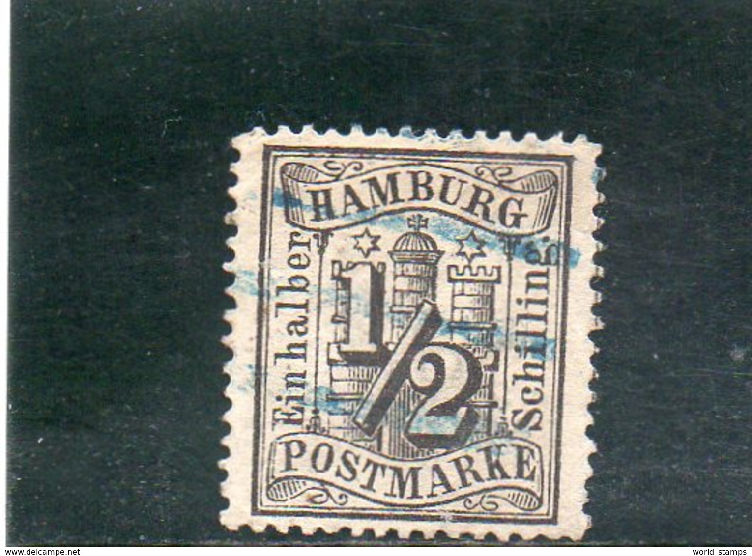 HAMBOURG 1864-5 O - Hambourg