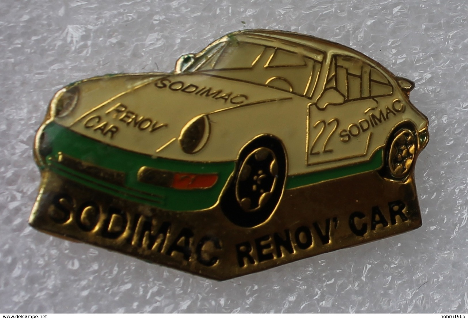 Pin's Porsche 911 . Rallye . Sodimac Renov'car - Porsche