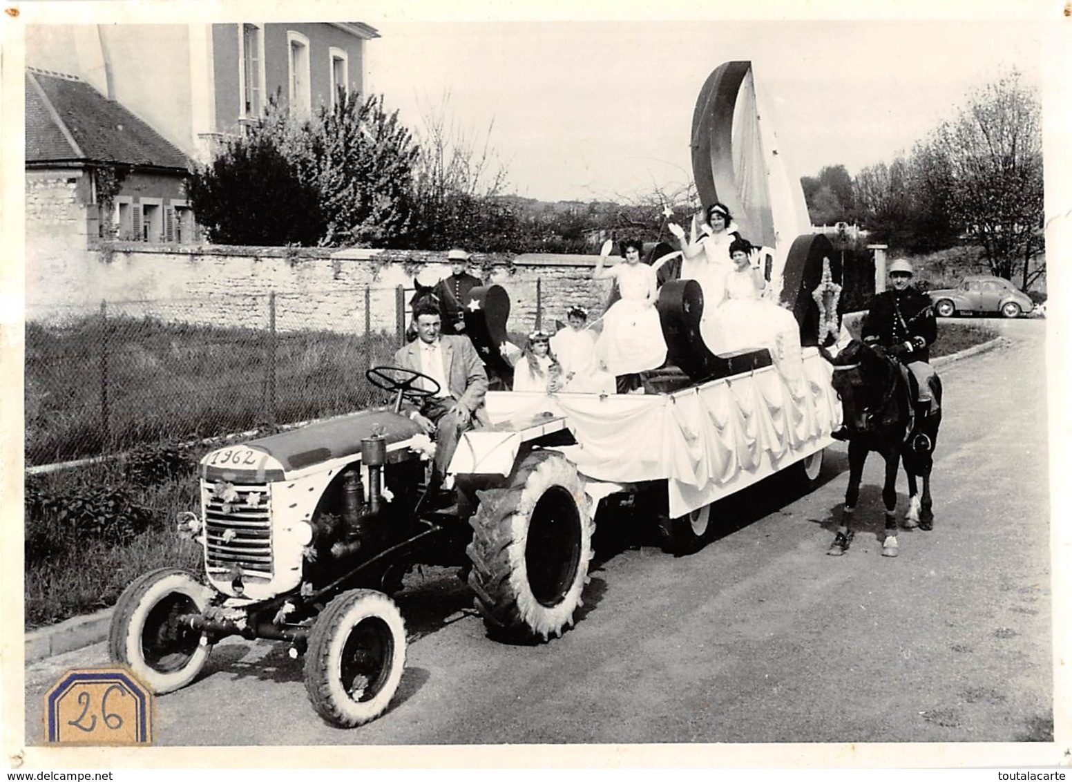 58  CLAMECY OU ENVIRONS  PHOTO 18 X 12,50 CM DU PHOTOGRAPHE GUY BEAUFILS DE CLAMECY - Clamecy