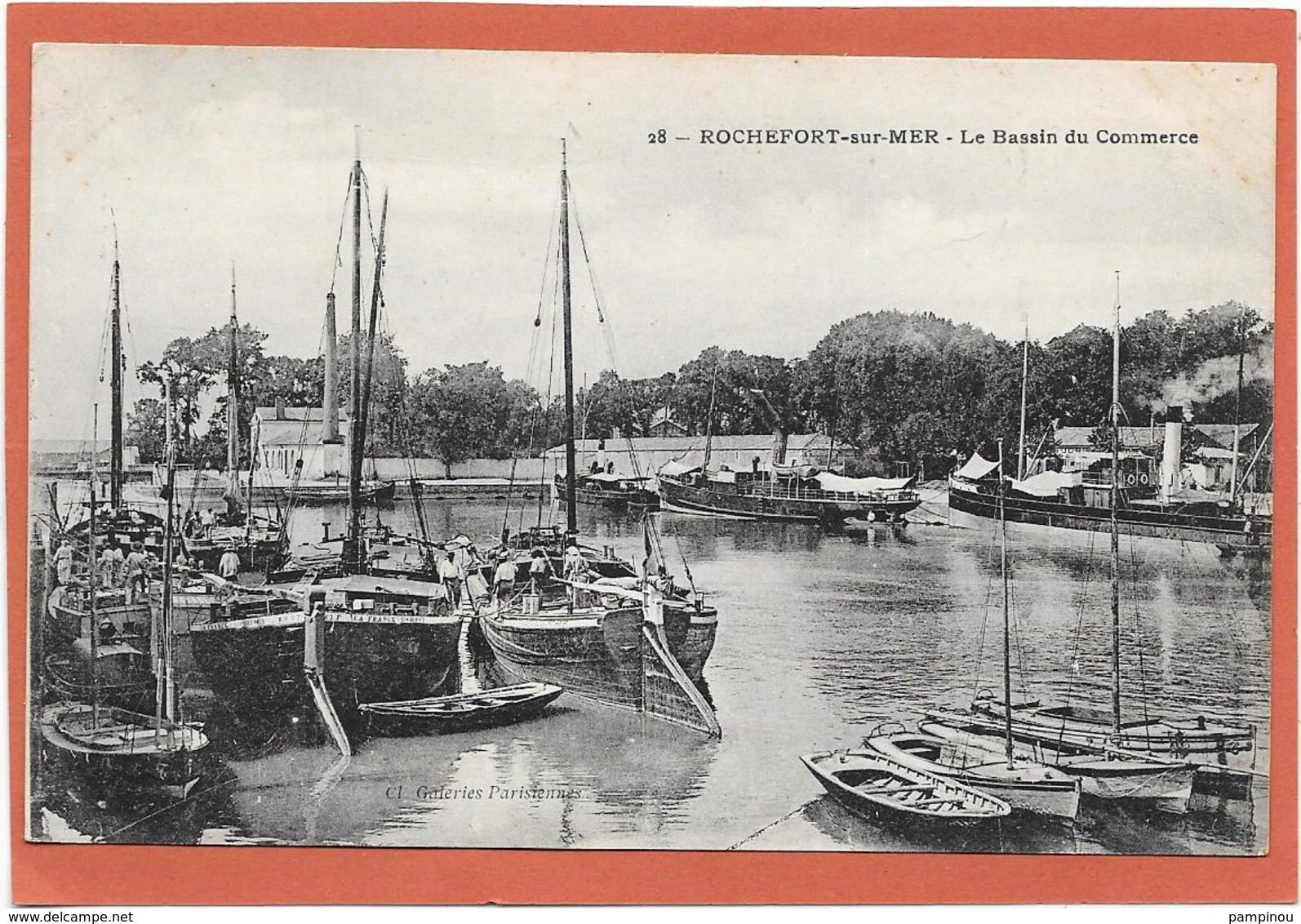 17 ROCHEFORT SUR MER - Le Bassin Du Commerce - Rochefort