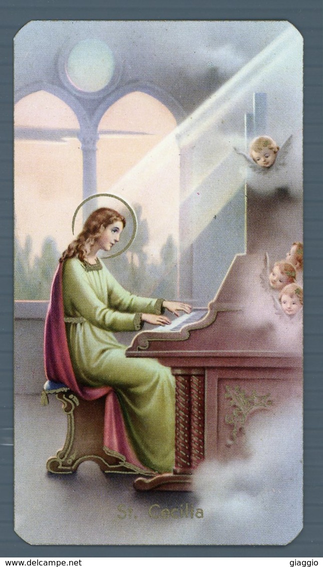 °°° Santino N. 178 - St. Cecilia °°° - Religion & Esotericism