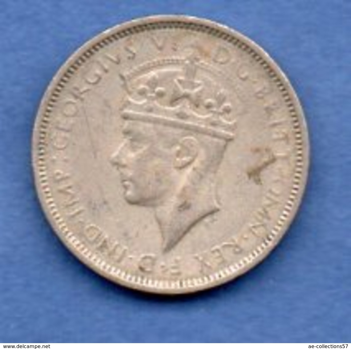 British West Africa   -  3 Pence 1943 -- Km # 21 -  état  TTB - Colonies