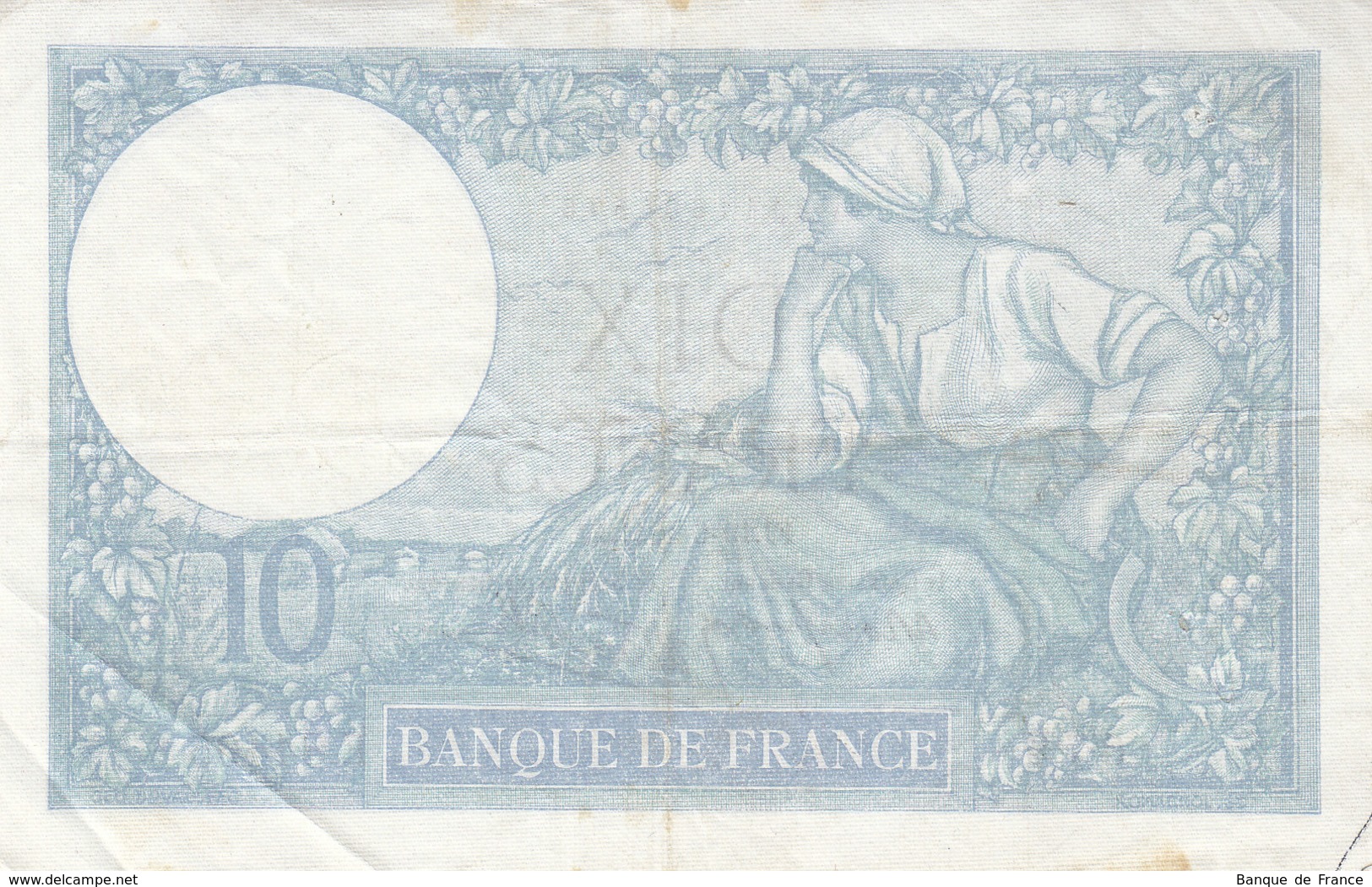 Billet 10 F Minerve Du 19-6-1941 FAY 7.29 Alph. E.84465 - 10 F 1916-1942 ''Minerve''