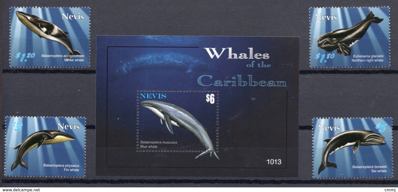 2010 - NEVIS - Catg.. Mi. 2458/2461+BF289 - NH - (UP.207.17) - St.Kitts Y Nevis ( 1983-...)