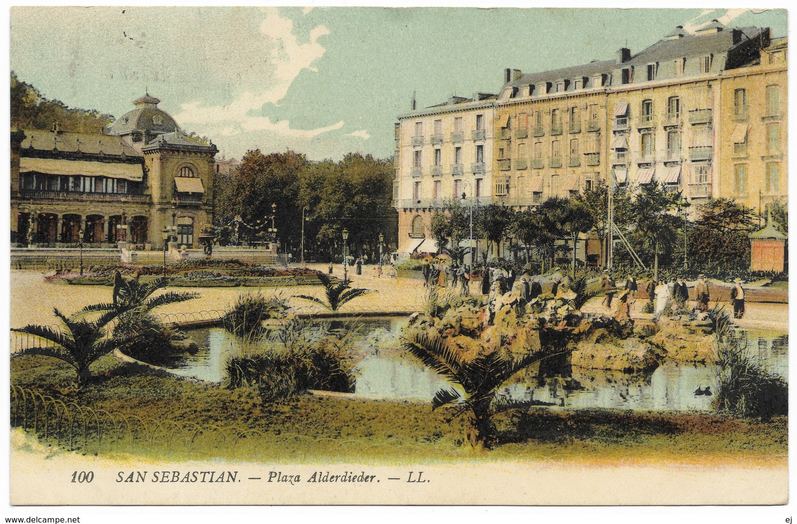 San Sebastian Plaza Alderdieder 1923 - LL 100 - Guipúzcoa (San Sebastián)