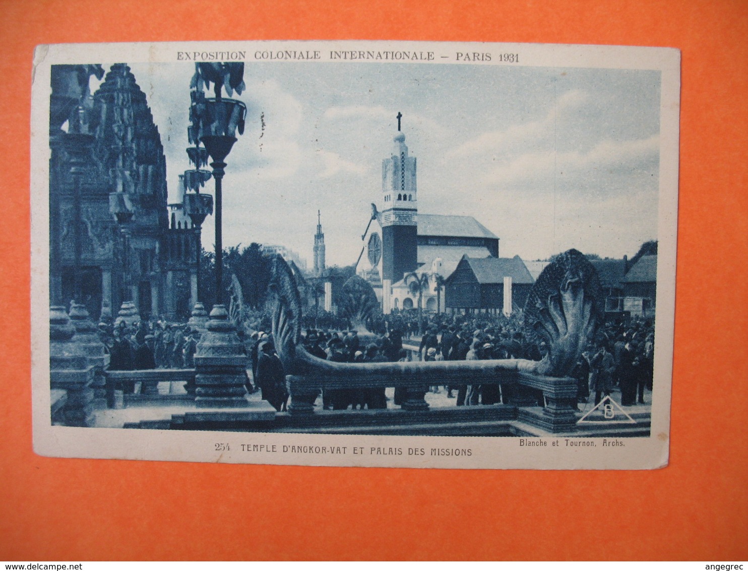 CPA   Exposition Coloniale Internationale Paris 1931 - Temple D'Angkor-Vat Et Le Palais Des Missions - Expositions