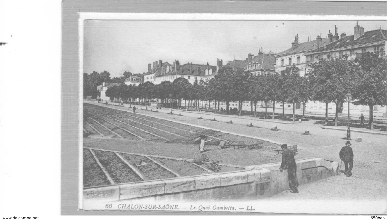 Chalon Sur Saône.Quai Gambetta. - Chalon Sur Saone