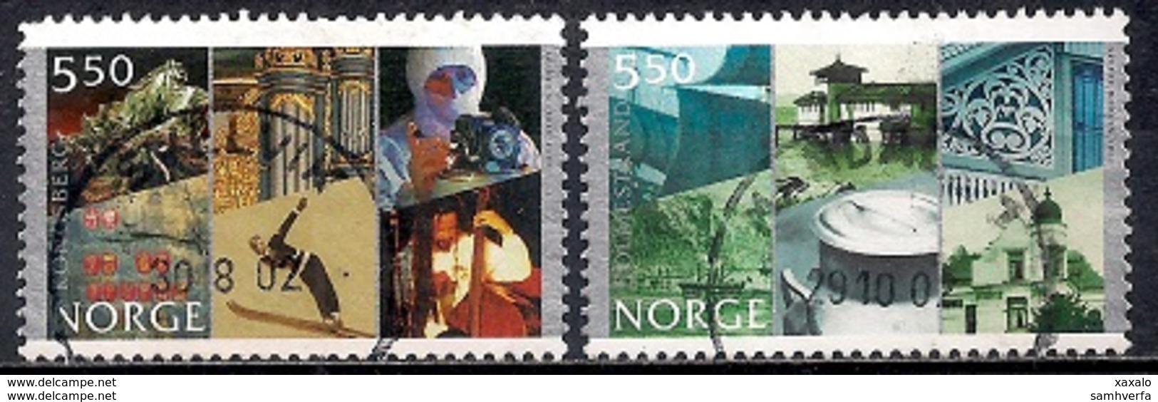 Norway 2002 - Tourism - Usados