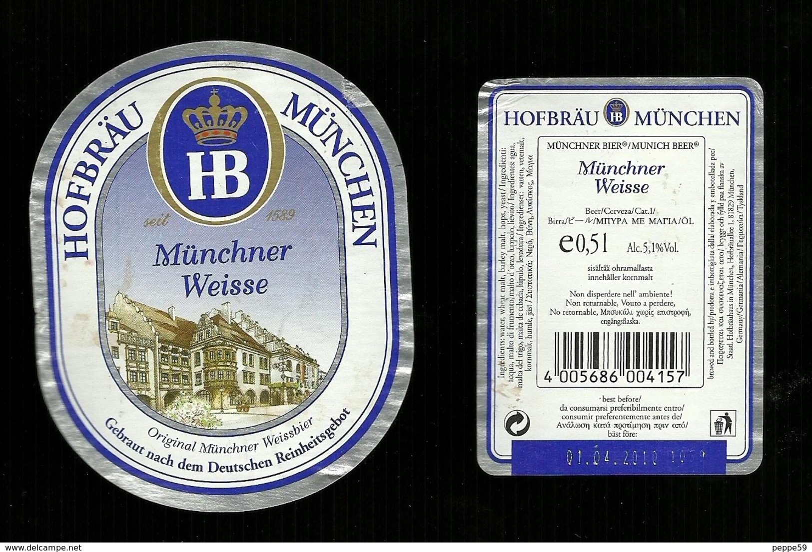 Etichetta - Birra Munchen - Birra