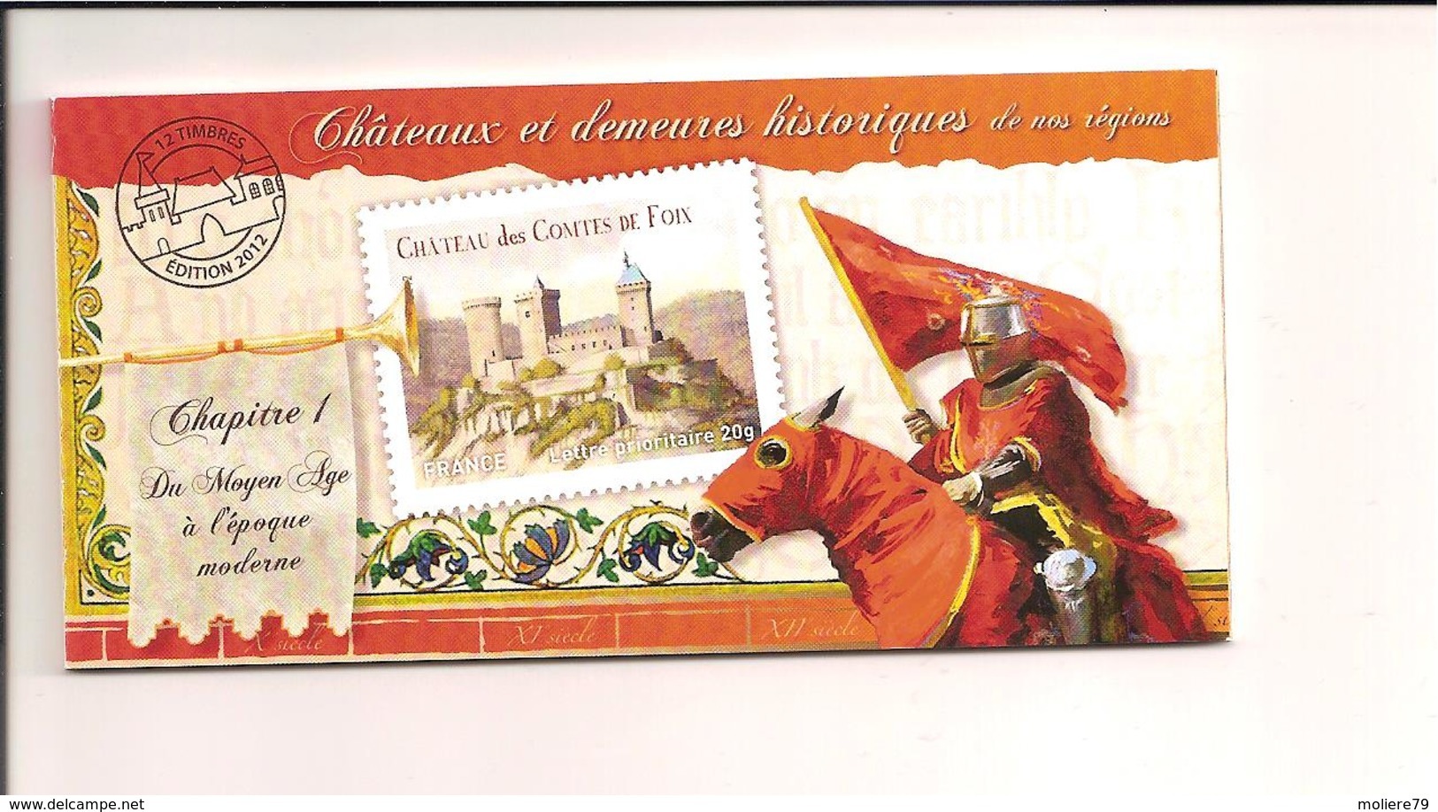 Carnet France  N° BC 714 ** Châteaux Et Demeures N° 1 - Autres & Non Classés