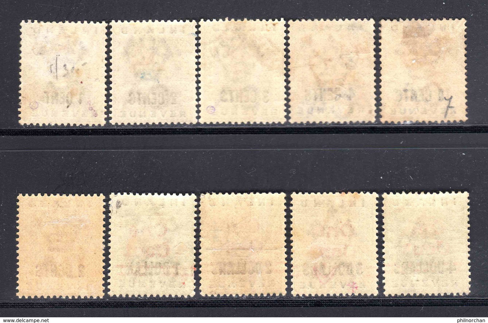 Guiana 1860/1938 50 timbres différents B/TB  25 € (cote 161,75 €)