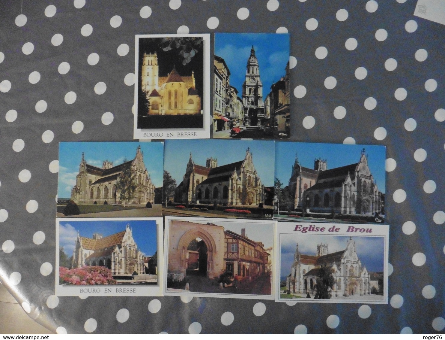 LOT   DE  48 CARTES  POSTALES   VIERGES   DE   L  AIN - 5 - 99 Karten