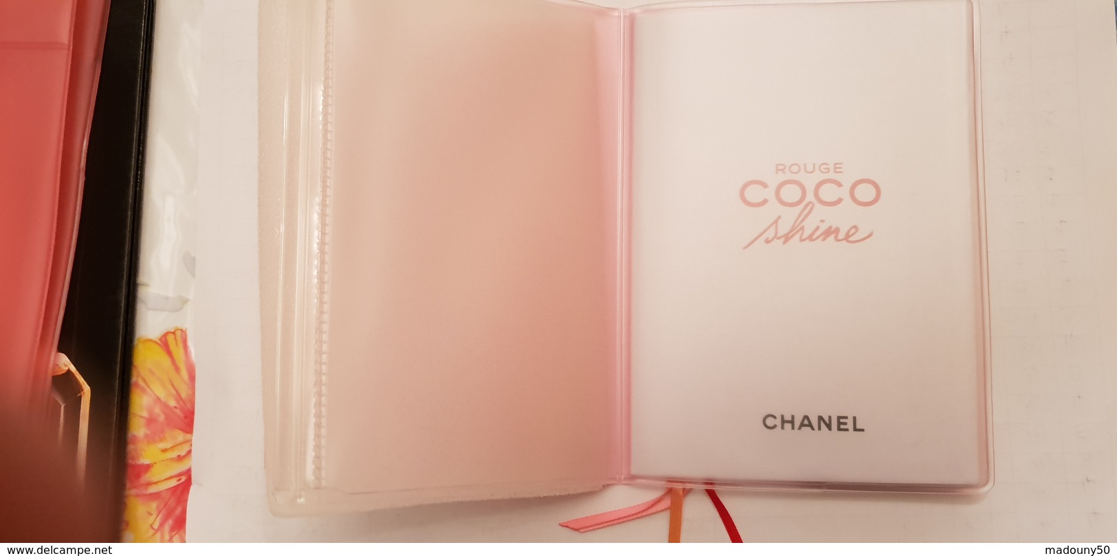 PARFUM  CHANEL  ROUGE COCO SHINE  BLOC NOTES PORTE PHOTOS ROSE   NEUF - Accessoires