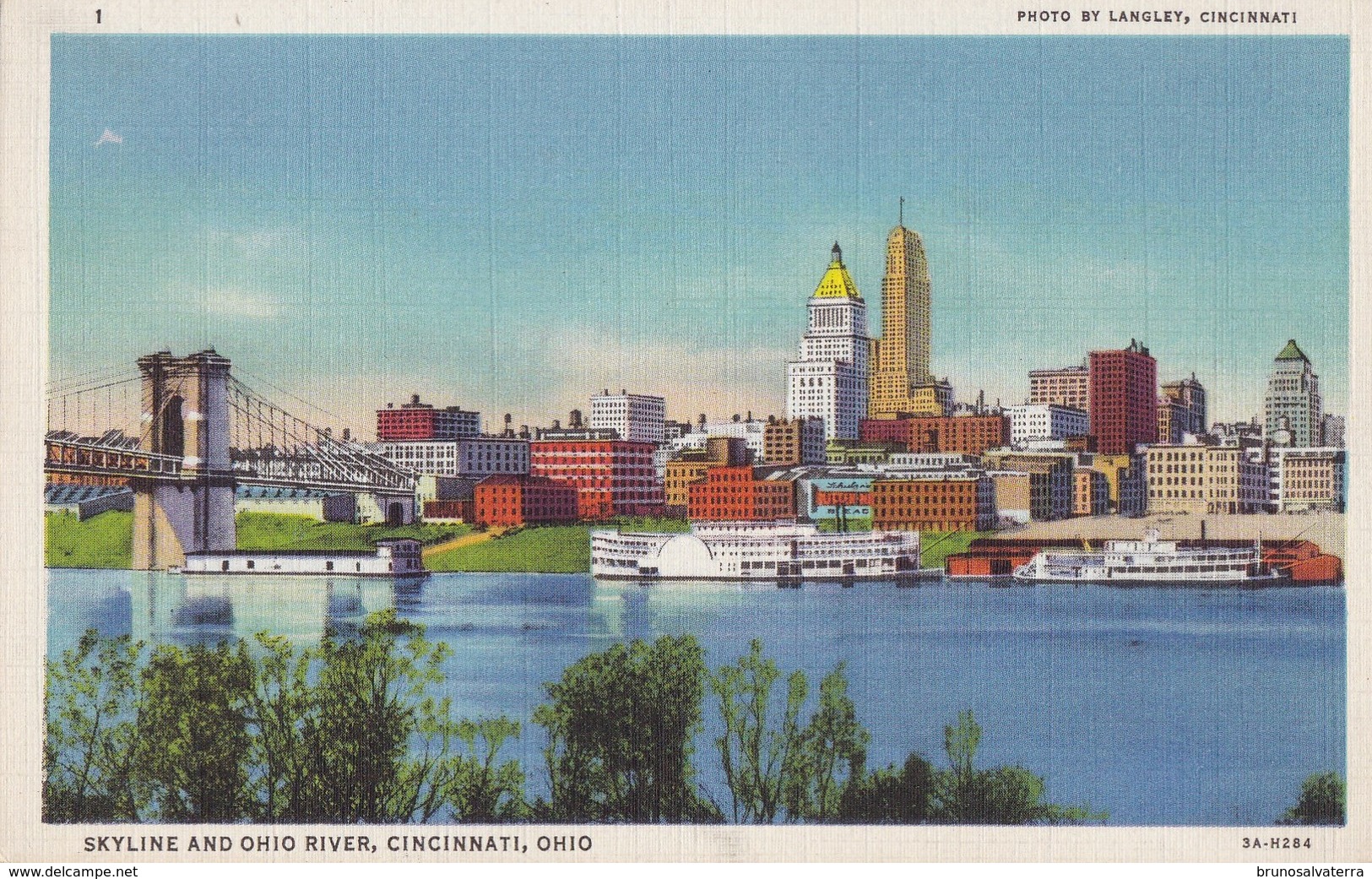 CINCINNATI - Skyline And Ohio River - Cincinnati