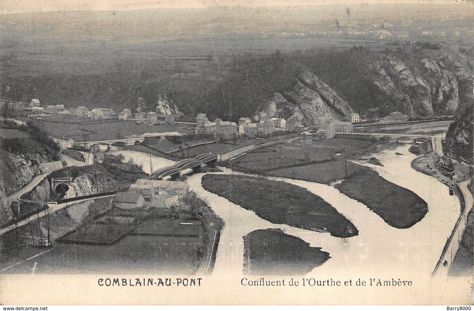Liege Comblain Au Pont  Confluent De L'ourthe Et De L'amblève    X 5723 - Comblain-au-Pont