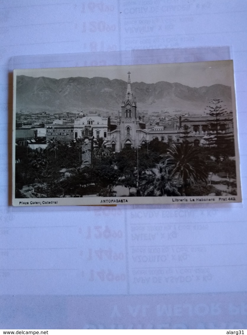 Chile  Antofagasta Real Photo Postcard Catedral - Chile