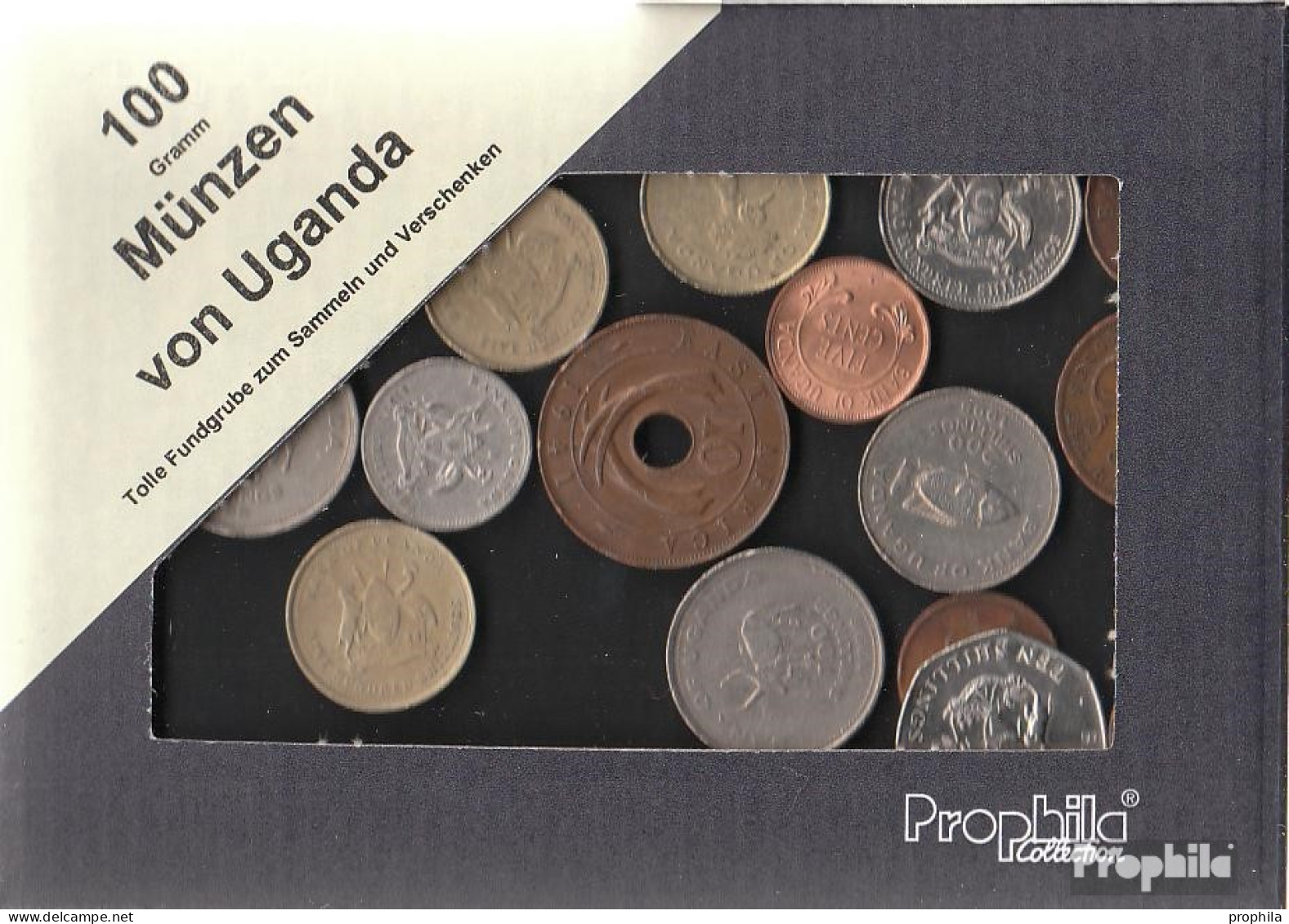 Uganda 100 Gramm Münzkiloware - Vrac - Monnaies