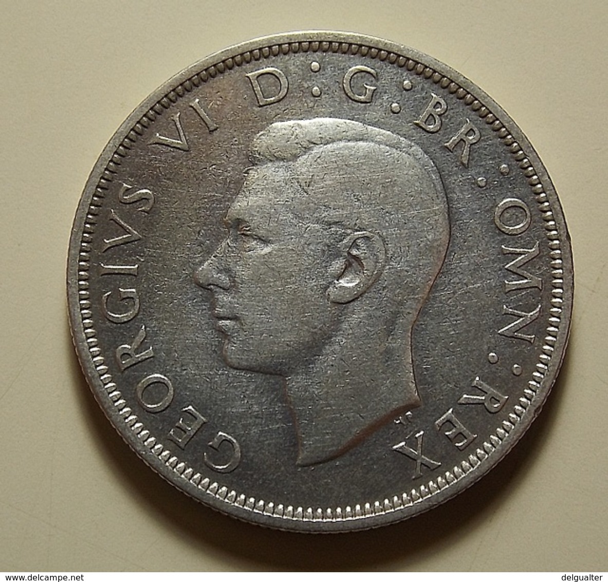 Great Britain 1/2 Crown 1940 Silver - K. 1/2 Crown