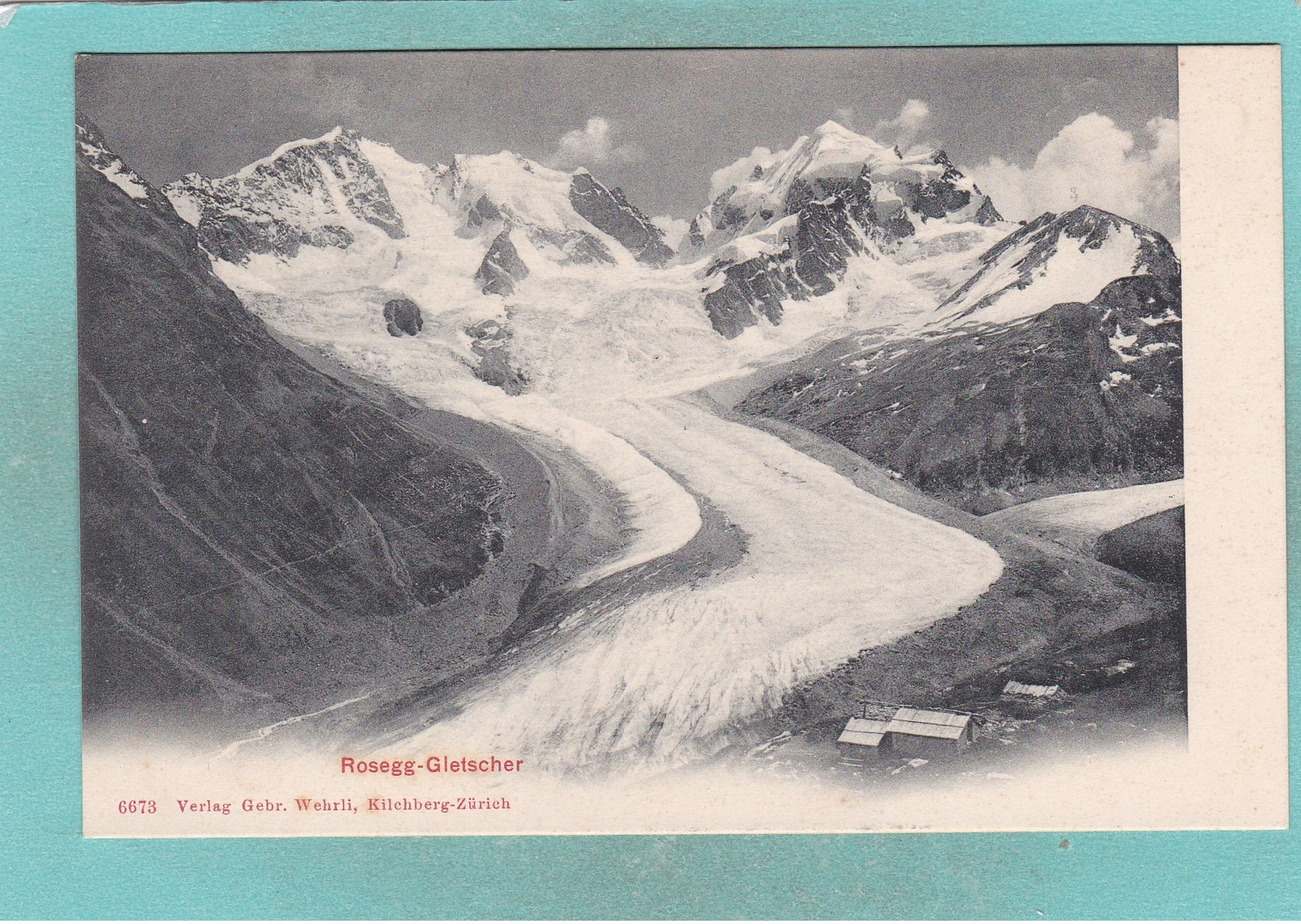 Small Post Card Of Rosegg Gletscher,Upper Engadine,Grisons, Switzerland.,Q100. - Sonstige & Ohne Zuordnung