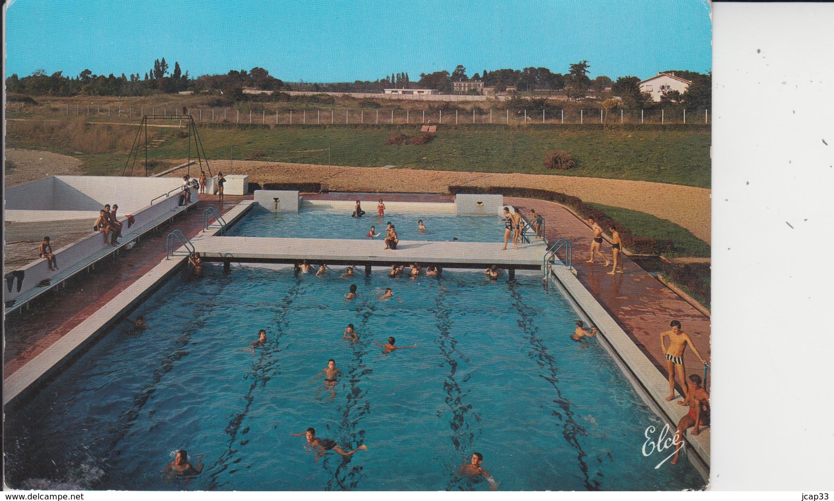 33 BLAYE  -  La Piscine Prise Du Plongeoir  - - Blaye