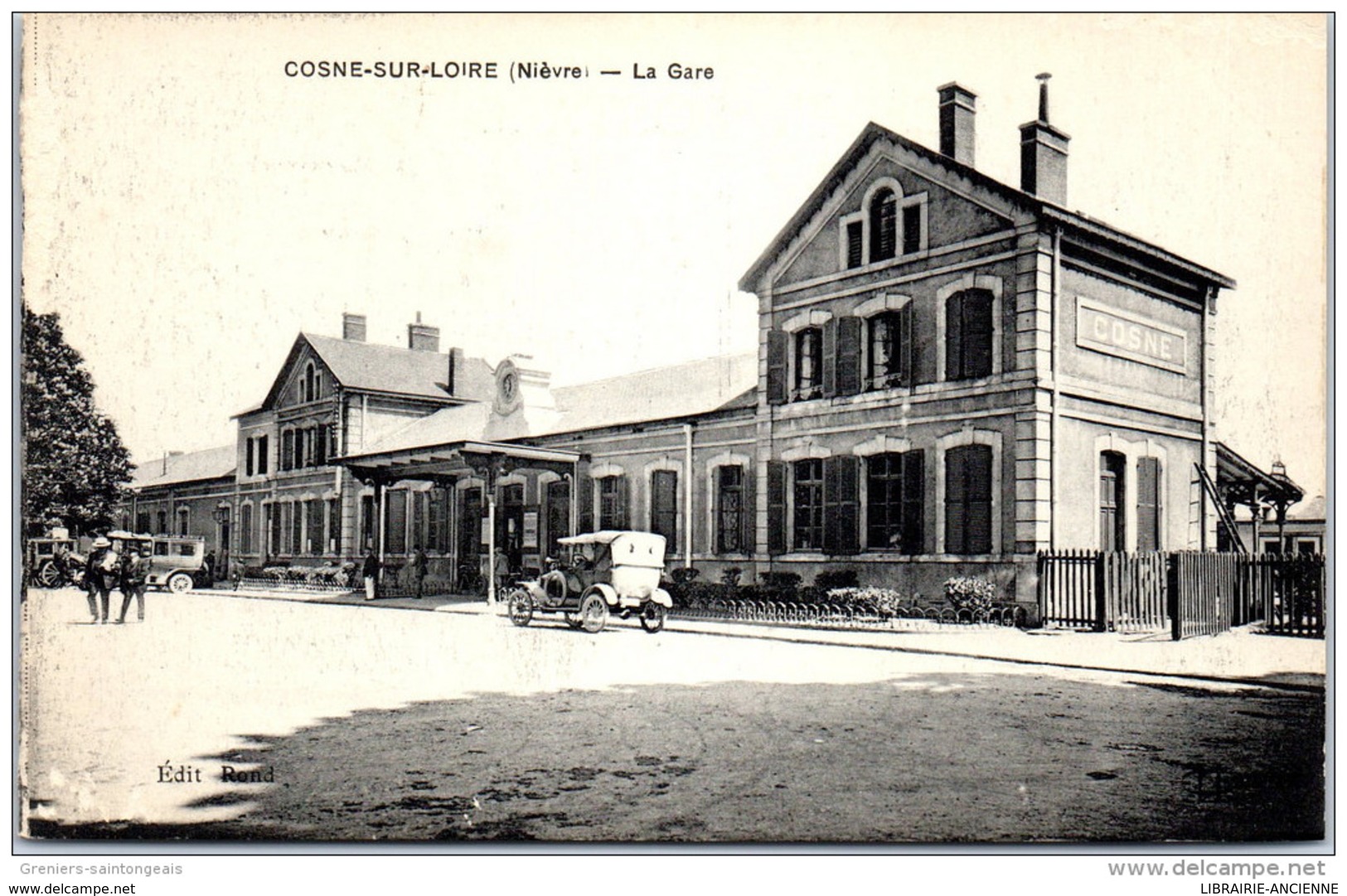 58 COSNE SUR LOIRE - La Gare - Cosne Cours Sur Loire