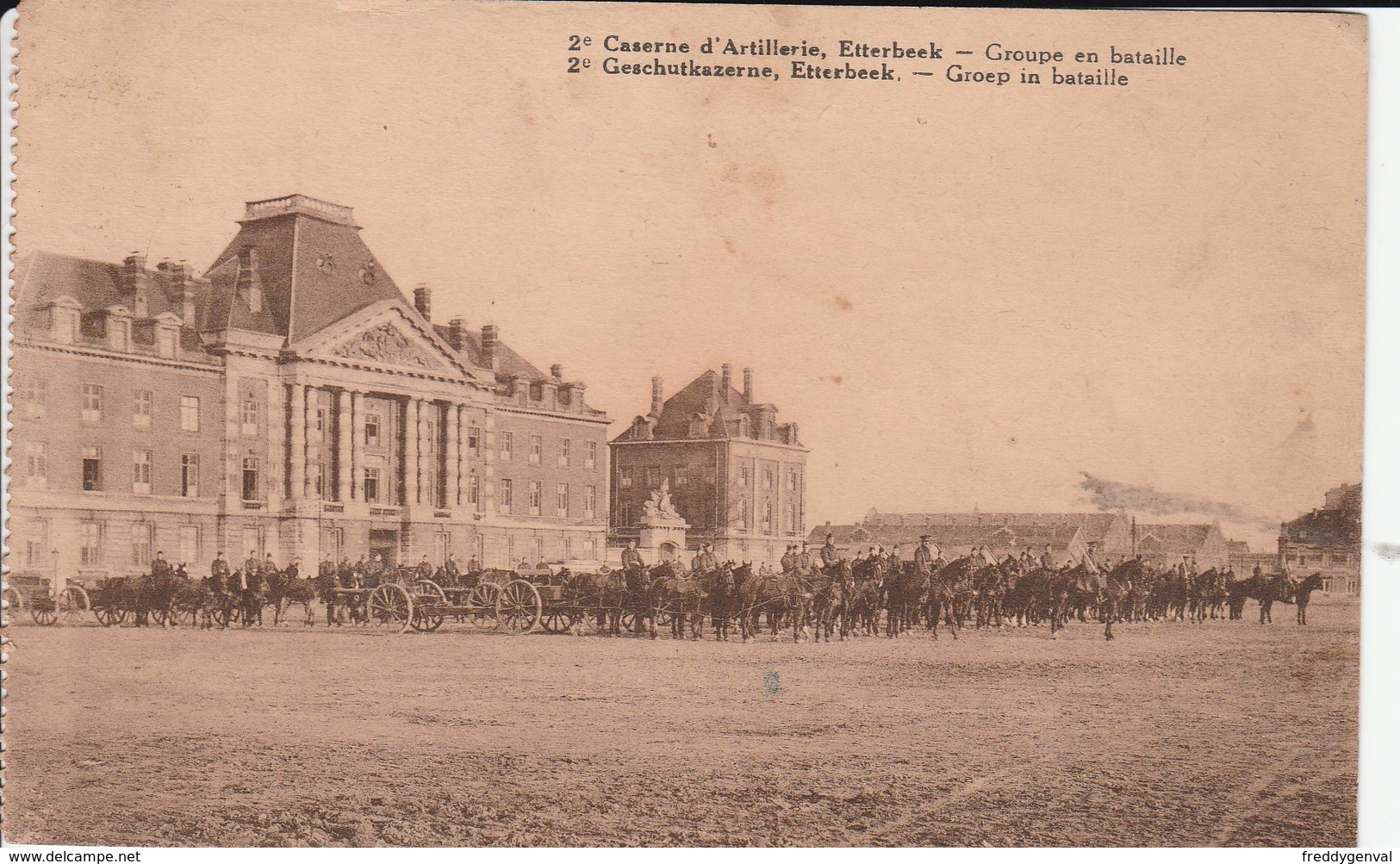 ETTERBEEK CASERNE D'ARTILLERIE - Etterbeek