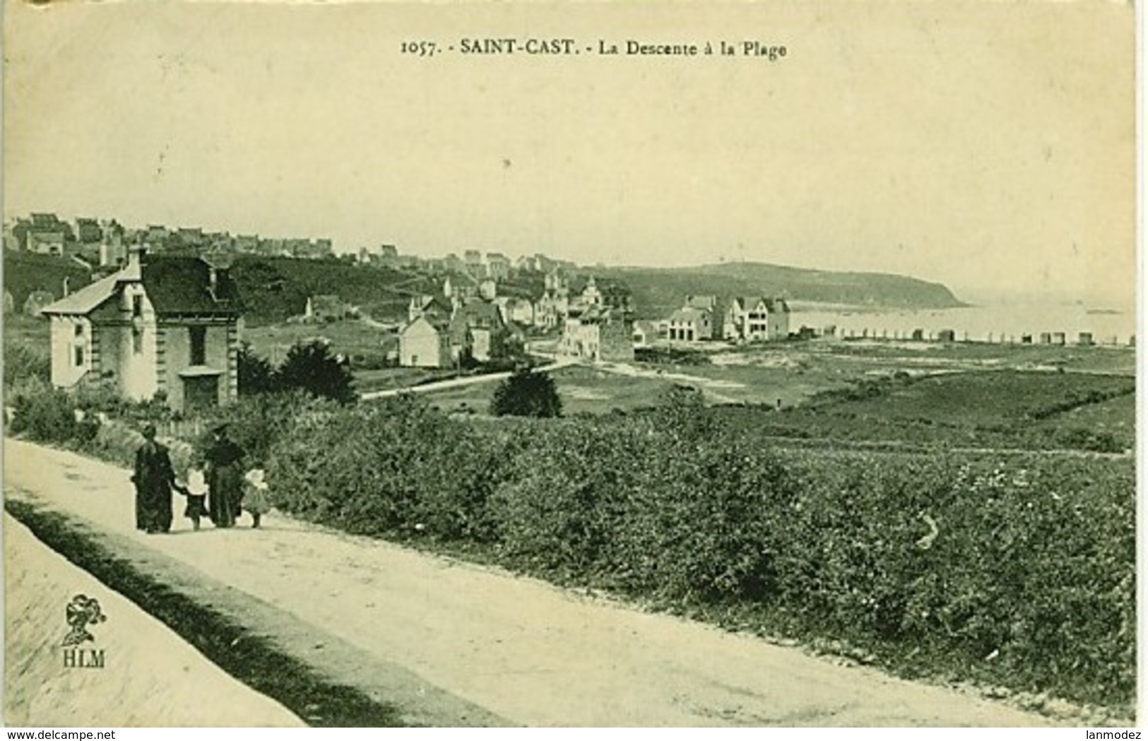 Dpt 22 St-Cast La Descente A La Plage No1057 Ed HLM - Saint-Cast-le-Guildo