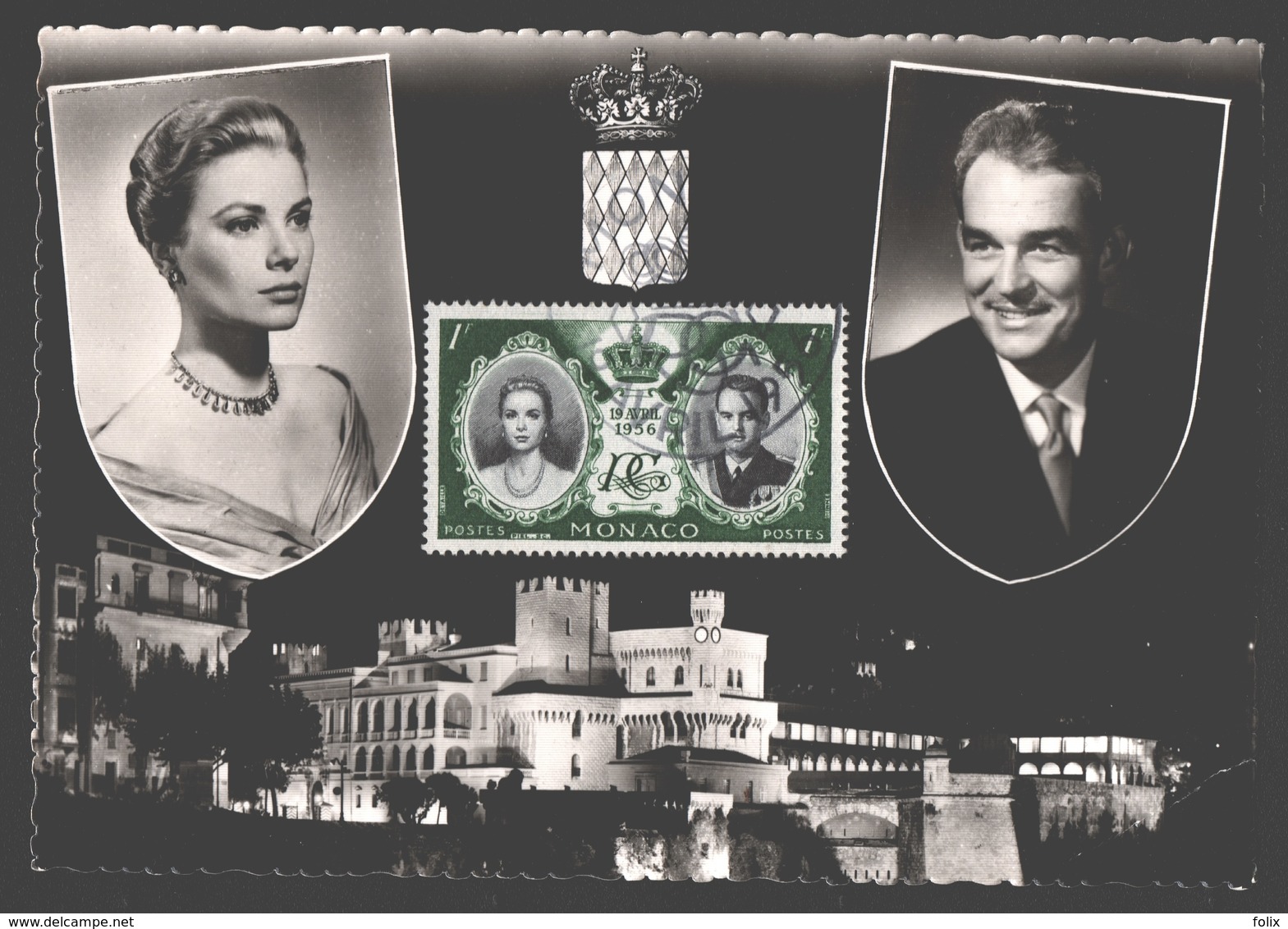 Monaco - FDC - Marriage De Prince Rainier Et Grace Kelly - 19 Avril 1956 - Royalty / Koningshuis - Autres & Non Classés