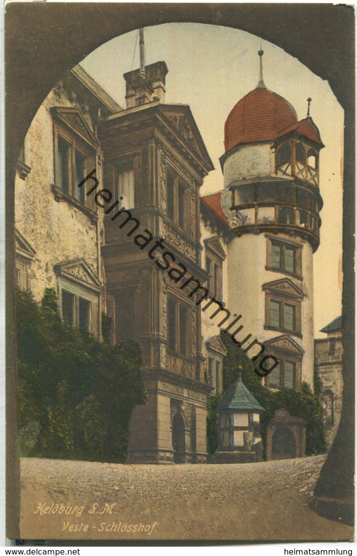 98663 Bad Colberg - Heldburg - Veste Schlosshof - Verlag Bernh. Biedermann Heldburg - Bad Colberg-Heldberg