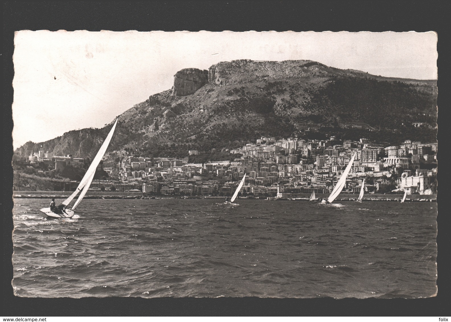 Monaco - La Condamine, Le Palais Princier Et La Tête De Chien - Voilier / Zeilboot - La Condamine