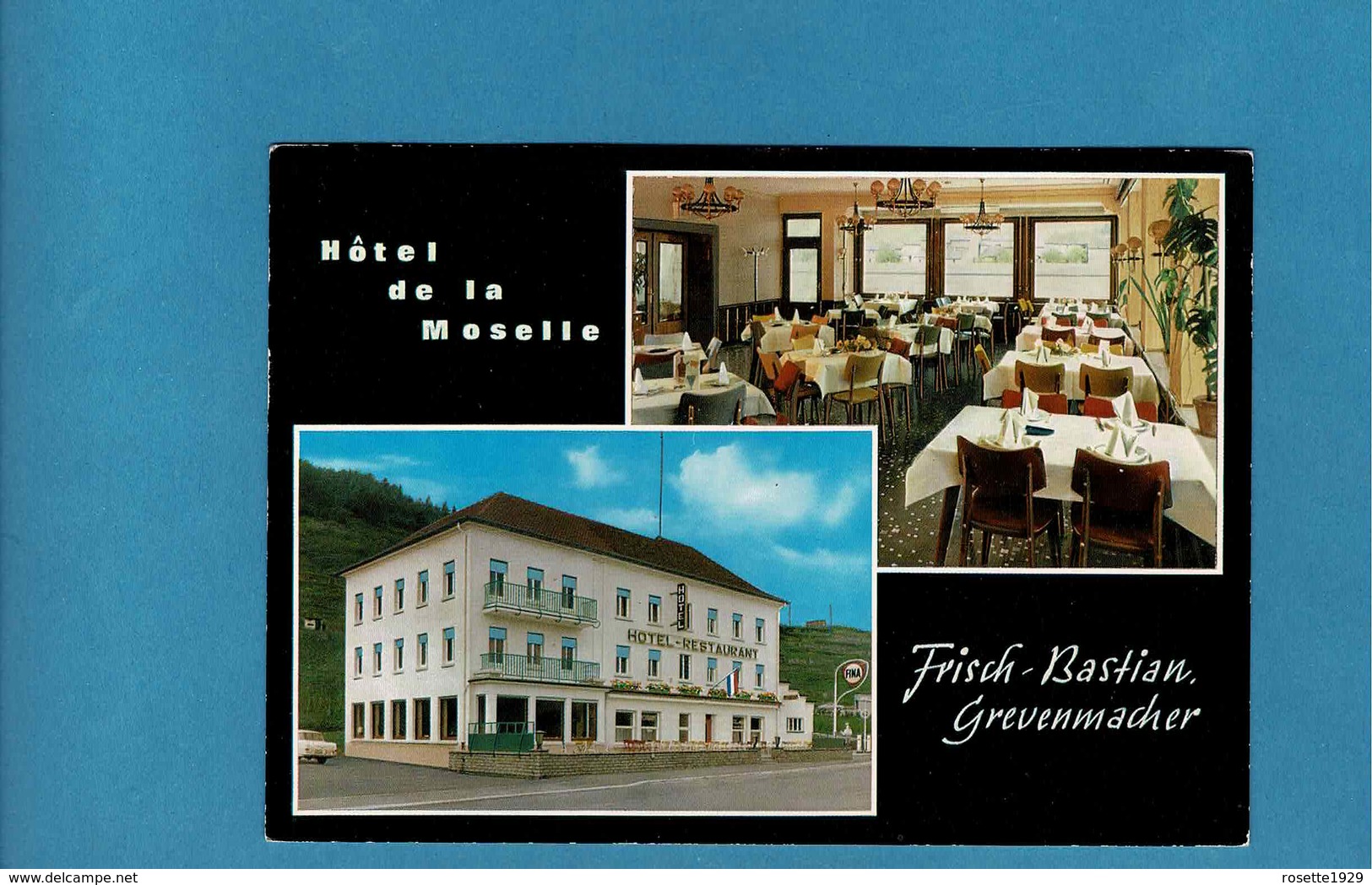 HOTEL DE LA MOSELLE FRICH BASTIAN GREVENMACHER - Autres & Non Classés