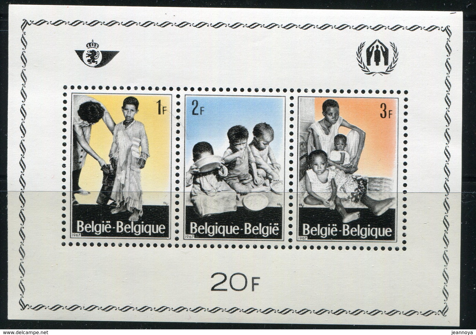 BELGIQUE - BLOC FEUILLET N° 43 * * REFUGIÉS - LUXE - 1924-1960