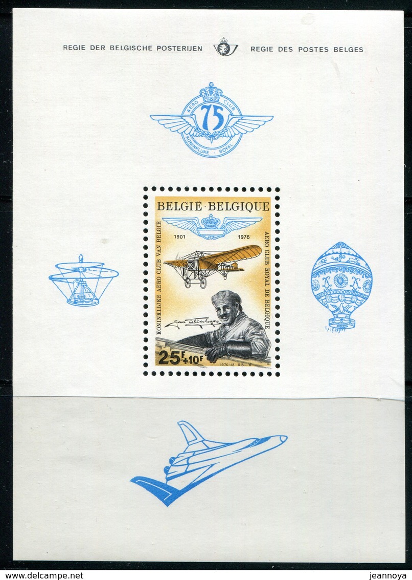 BELGIQUE - BLOC FEUILLET N° 49 * * 75 ANS AERO CLUB ROYAL DE BELGIQUE - LUXE - 1924-1960