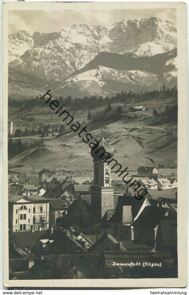 Immenstadt - Foto-Ansichtskarte - Verlag H. Hipp Immenstadt - Immenstadt