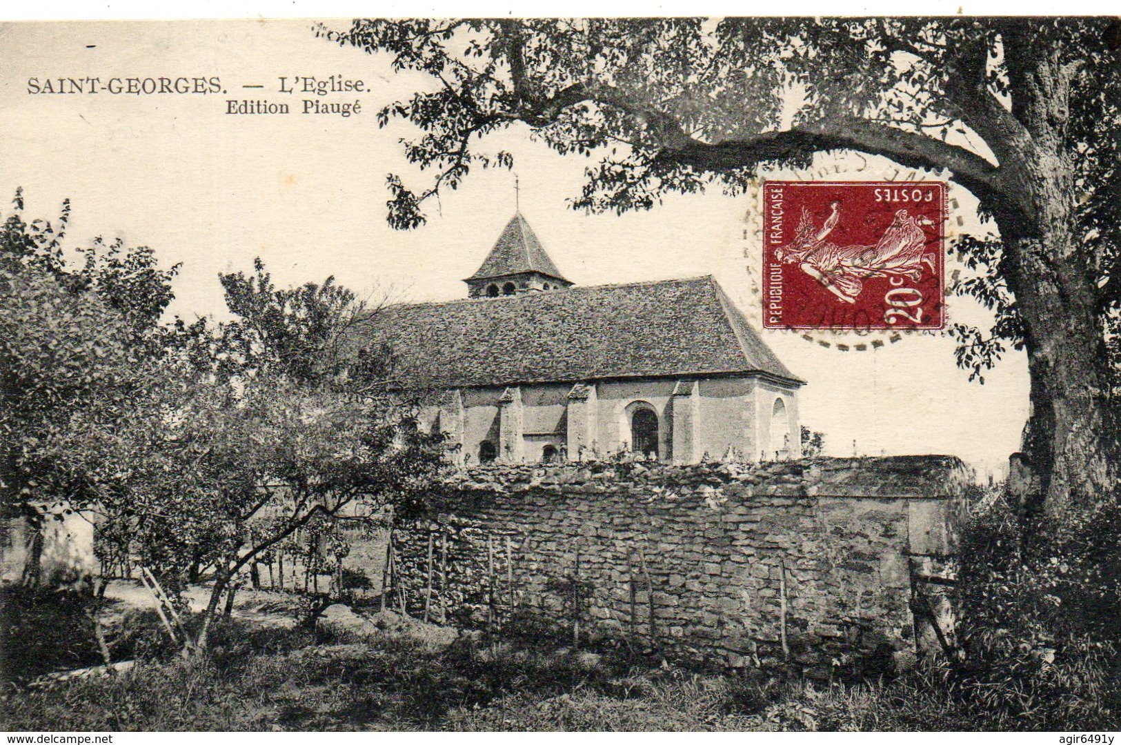 - St GEORGES Sur BAULCHE -  L'Eglise   -12272- - Saint Georges Sur Baulche