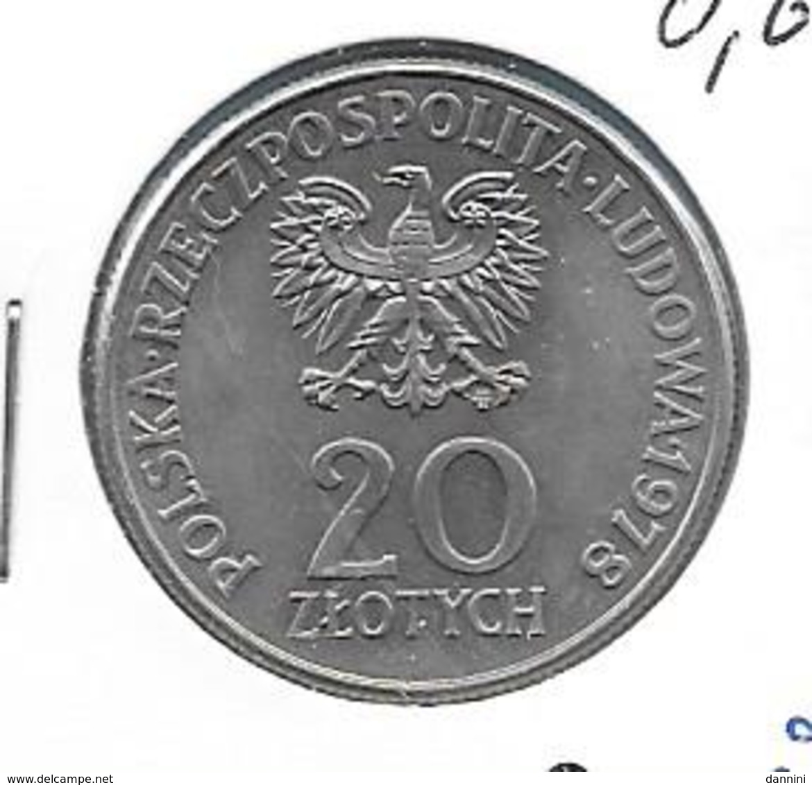 Polen 20 Zloty 1978 - KM 97 - Pologne
