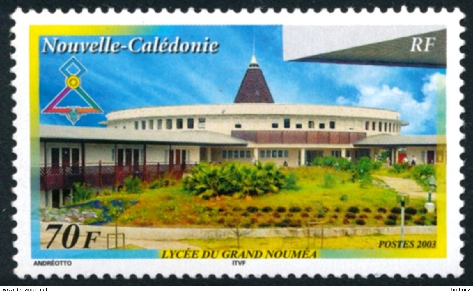 NOUV.-CALEDONIE 2003 - Yv. 893 NEUF   Faciale= 0,59 EUR - Lycée Du Grand Nouméa  ..Réf.NCE24256 - Nuevos