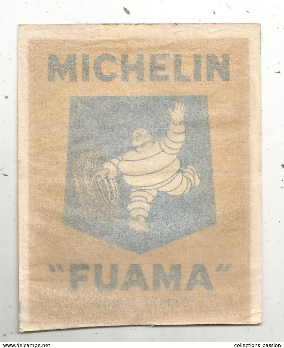 Autocollant MICHELIN FUAMA ,papier De Protection ,2 Scans - Autocollants